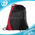 Eco-friendly Washable 210D Polyester Rope Nylon Drawstring Sports Bag